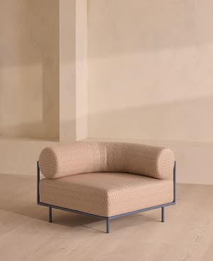 Gaspard Outdoor Sofa - Corner Module - Pierre Frey - Cassis - Listing Image