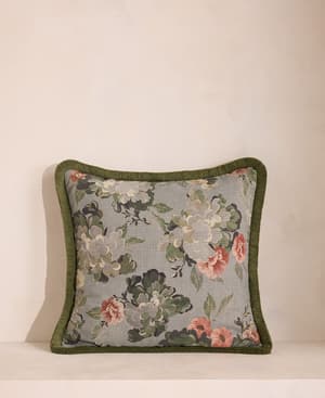 Skylar Square Cushion - Blue - Listing Image