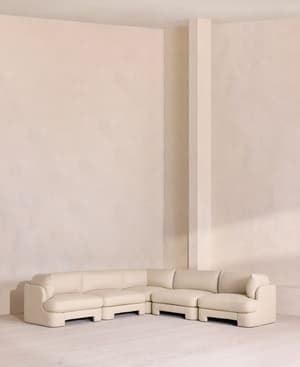 Odell Modular Sofa - Corner Sofa - Textured Linen - Hover Image