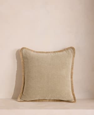 Orlaine Square Cushion - Stone - Listing Image