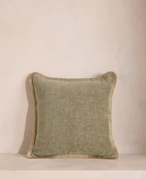 Orlaine Square Cushion - Sage - Listing Image