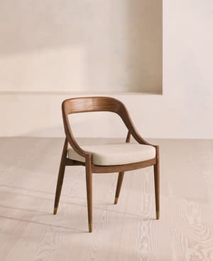Warren Dining Chair - Slubby Linen - UK - Listing Image