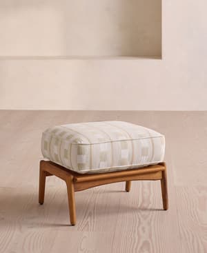 Eleonora Outdoor Footstool - Lost & Found - Latte - Listing Image