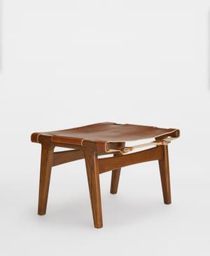 Sagrada Footstool - Walnut Stain - Listing Image