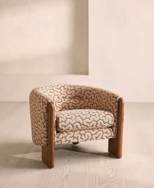 Winnie Armchair - Lophelia Jacquard - Pink - Listing Image