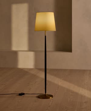 Beckett Leather Floor Lamp - Hover Image