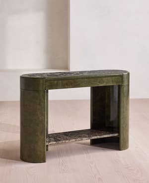 Siya Console - Dark Emperador Marble - Listing Image