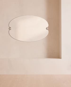 Lucetta Wall Mirror - Wide - Hover Image