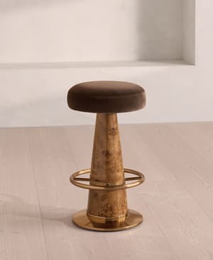 Killian Barstool - Velvet - Chocolate - US - Listing Image