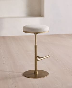 Wardell Barstool - Linen - Natural - UK - Hover Image