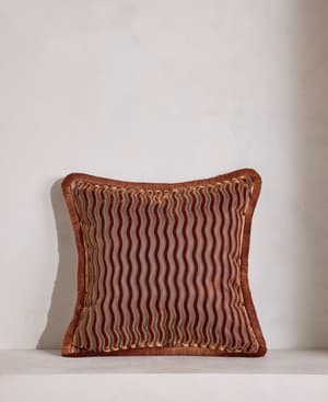 Teuser Square Cushion - Rust - Hover Image