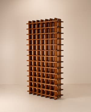 Vintage Mid Century Wine Rack - France - Hover Image