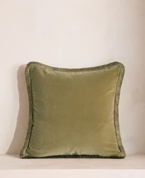 Margeaux Square Cushion - Lichen - Listing Image