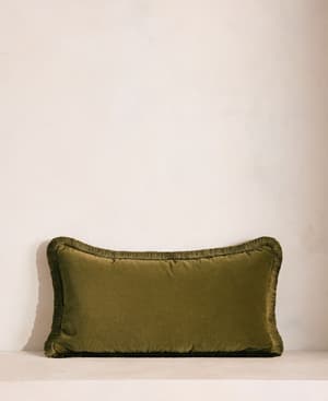 Margeaux Oblong Cushion - Olive - Listing Image