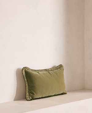 Margeaux Oblong Cushion - Lichen - Hover Image