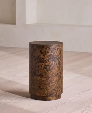 Sloane Side Table - Abstract Burl - Hover Image