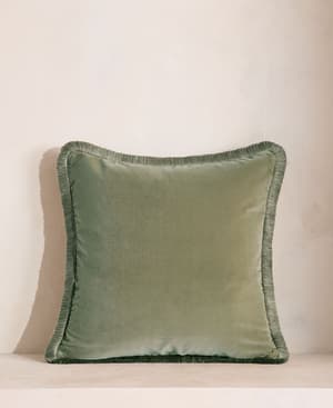 Margeaux Square Cushion - Sea Foam - Listing Image