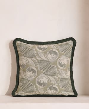 Mannock Square Cushion - Hover Image