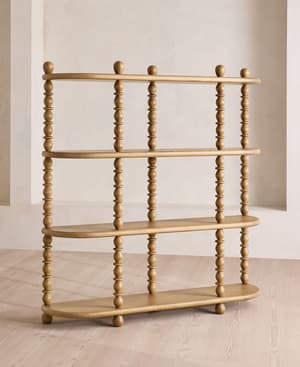 Willow Shelving Unit - Oak - Hover Image