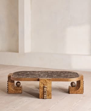 Emmeline Coffee Table - Dark Emperador - Listing Image