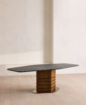 Navarro Dining Table - Napoli Green - Hover Image