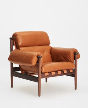 Otis Armchair - Chestnut Leather - US - Hover Image