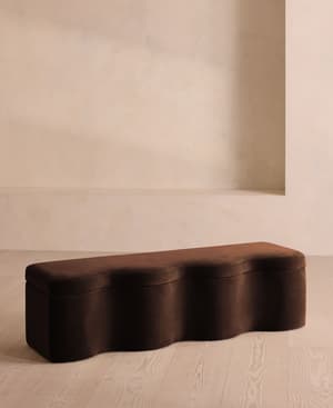 Eli Storage Bench - Chocolate Velvet - Listing Image