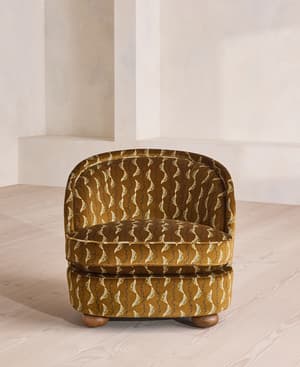 Blair Tub Armchair - Deklan Velvet - UK - Hover Image