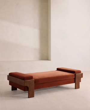 Marcia Daybed - Velvet - Rust - US - Listing Image
