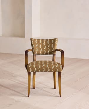 Molina Dining Armchair - Deklan Linen - US - Hover Image