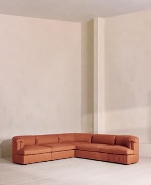 Oona Modular Sofa - Corner Sofa - Linen - Antique Rose - UK - Listing Image