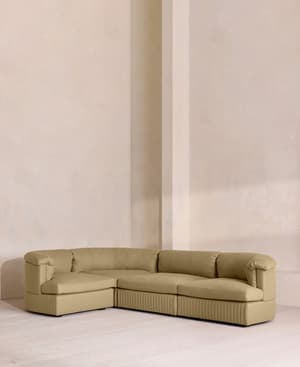Oona Modular Sofa - L-Shape Sofa - Linen - Wheat - UK - Listing Image
