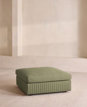 Oona Ottoman - Linen - Sage - US - Listing Image