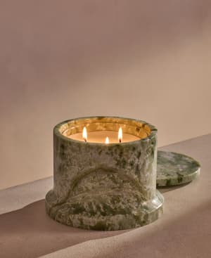 Sicilian Thyme Candle - Apple Jade Marble - 660g - Listing Image