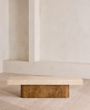 Ramsey Bench - Travertine - Hover Image