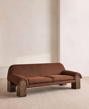 Jenkins Sofa - Wool Linen - Conker - UK - Hover Image