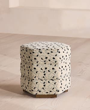 Lyla Footstool - Olia Jacquard - US - Listing Image