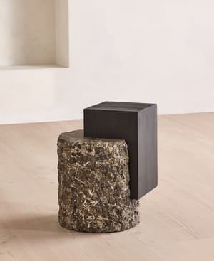 Torren Side Table - Dark Emperador - Hover Image