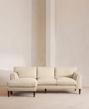 Reya Chaise-end Sofa - Linen - Bisque - Listing Image