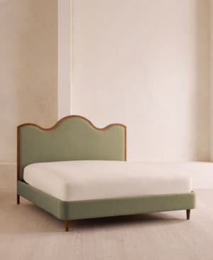 Aubrey Bed - Queen - Linen - Sage - US - Listing Image