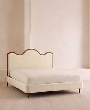Aubrey Bed - King - Linen - Bisque - US - Listing Image