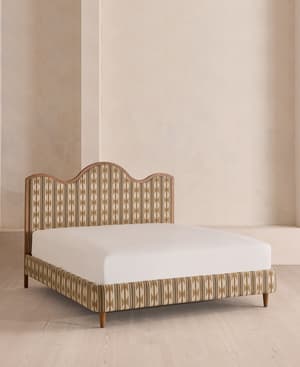 Aubrey Bed - King - Linen - Watkins - UK - Listing Image