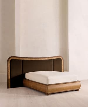 Alana Bed - King - Velvet - Chocolate - Listing Image