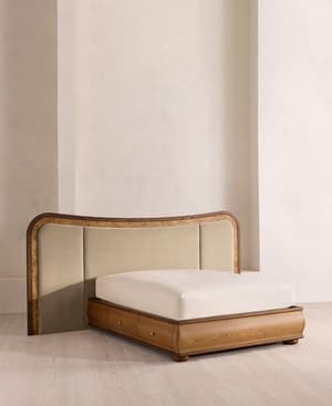 Alana Bed - King - Velvet - Oyster - UK - Listing Image