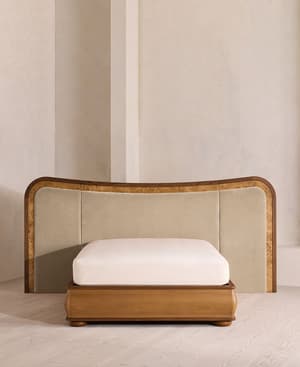 Alana Bed - King - Velvet - Oyster - UK - Hover Image