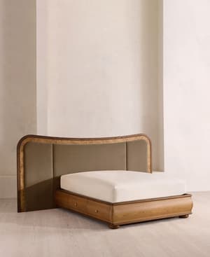 Alana Bed - King - Velvet - Truffle - UK - Listing Image