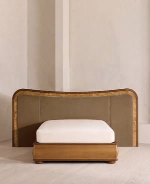 Alana Bed - King - Velvet - Truffle - UK - Hover Image