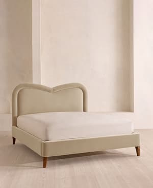 Keira Bed - King - Velvet - Oyster - UK - Listing Image