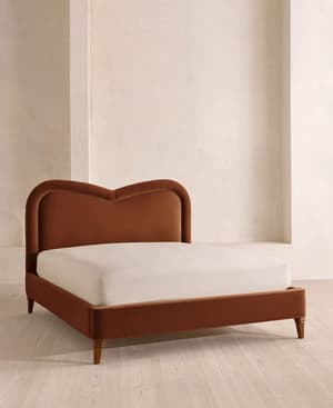 Keira Bed - King - Velvet - Cinnamon - UK - Listing Image