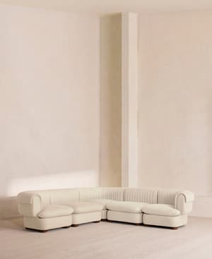 Rava Modular Sofa - Corner Sofa - Linen - Bisque - Listing Image
